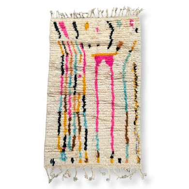 Abstract Lines Boujaad 2’2”x3’5”