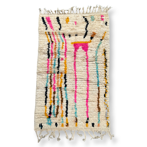 Abstract Lines Boujaad 2’2”x3’5”