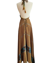 Load image into Gallery viewer, Vintage Silk Sari Dress