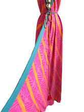 Load image into Gallery viewer, Vintage Silk Sari Dress