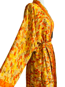 Vintage Silk Robe