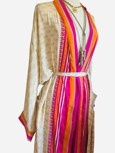 Vintage Silk Robe