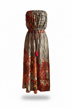 Load image into Gallery viewer, Vintage Silk Sari 2pc Skirt Set