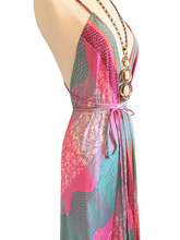 Load image into Gallery viewer, Vintage Silk Sari Dress