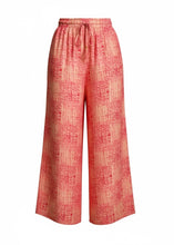 Load image into Gallery viewer, Vintage Sari Silk Palazzo Pant L/XL