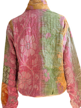 Load image into Gallery viewer, Vintage Kantha Bomber Jacket Reversible