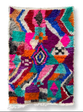 Load image into Gallery viewer, Colorful Boujaad 3’3”x4’6”
