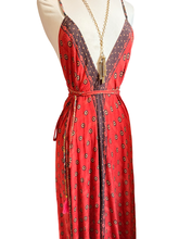 Load image into Gallery viewer, Vintage Silk Sari Dress