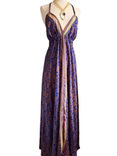 Load image into Gallery viewer, Vintage Silk Sari Dress