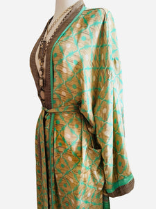 Vintage Silk Robe