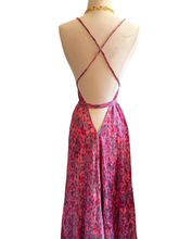 Load image into Gallery viewer, Vintage Silk Sari Dress