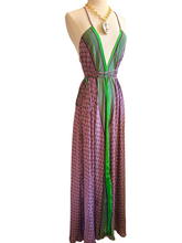 Load image into Gallery viewer, Vintage Silk Sari Dress