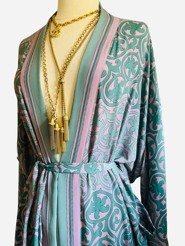 Vintage Silk Robe