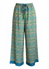 Load image into Gallery viewer, Vintage Sari Silk Palazzo Pant L/XL