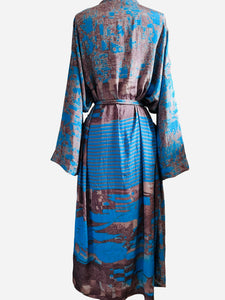 Vintage Silk Robe