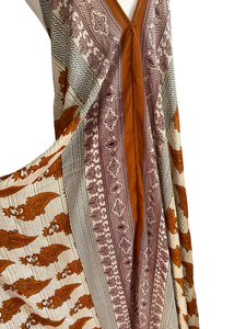 Vintage Silk Sari Dress