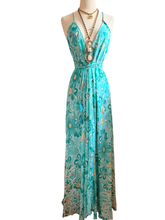 Load image into Gallery viewer, Vintage Silk Sari Dress