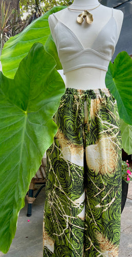 Vintage Silk Palazzo Pant