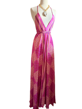 Load image into Gallery viewer, Vintage Silk Sari Dress