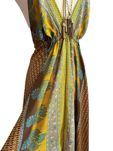 Load image into Gallery viewer, Vintage Silk Sari Dress
