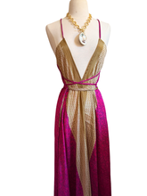 Load image into Gallery viewer, Vintage Silk Sari Dress