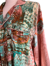 Load image into Gallery viewer, Vintage Silk Lounge Set Large