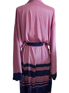 Vintage Silk Long Robe
