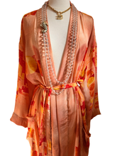 Load image into Gallery viewer, Vintage Silk Long Robe