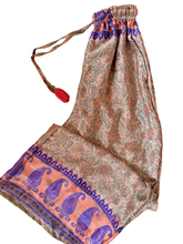 Load image into Gallery viewer, Vintage Sari Silk Palazzo Pant XS