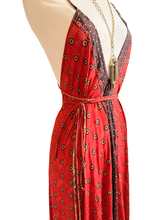 Load image into Gallery viewer, Vintage Silk Sari Dress