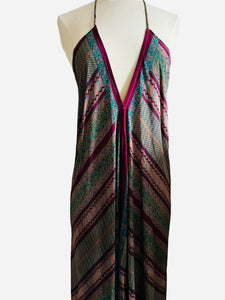 Vintage Silk Sari Dress