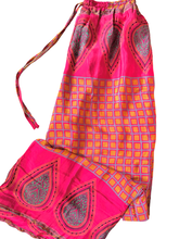 Load image into Gallery viewer, Vintage Sari Silk Palazzo Pant L/XL