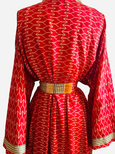 Vintage Silk Long Robe