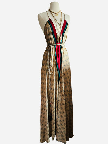 Vintage Silk Sari Dress