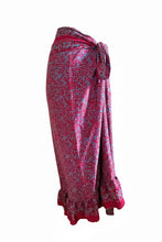 Load image into Gallery viewer, Vintage Silk Sari Sarong