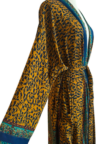 Vintage Silk Robe