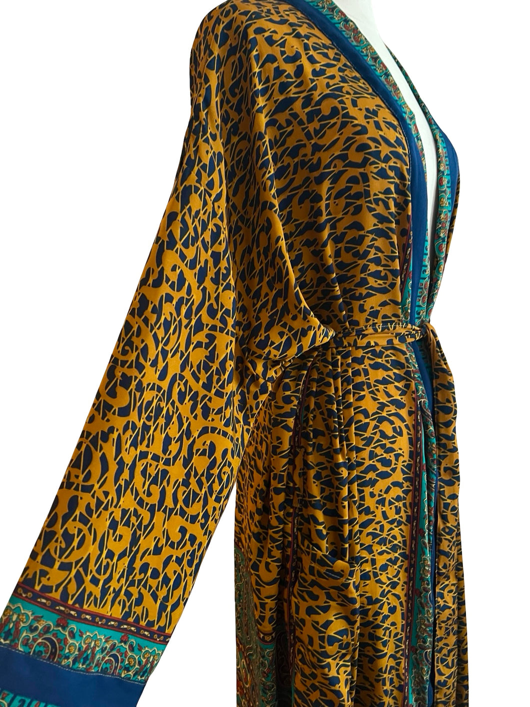 Vintage Silk Robe