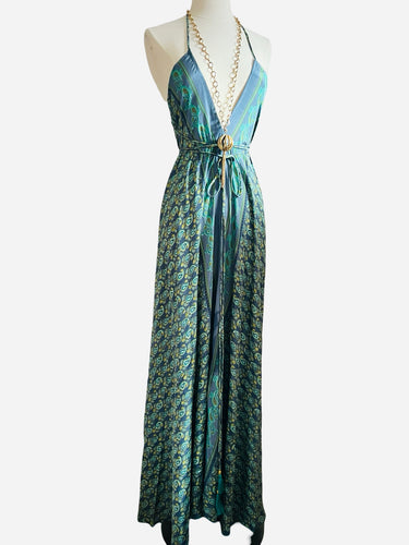 Vintage Silk Sari Dress