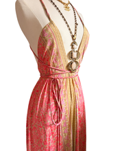 Load image into Gallery viewer, Vintage Silk Sari Dress