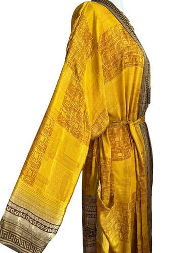 Vintage Silk Robe