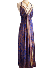 Load image into Gallery viewer, Vintage Silk Sari Dress