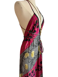 Vintage Silk Sari Dress