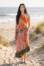 Load image into Gallery viewer, Vintage Silk Sari Sarong