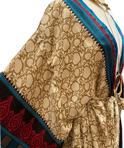 Vintage Silk Long Robe