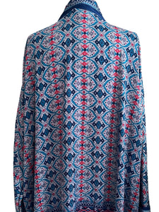 Vintage Silk Long Robe