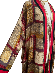 Vintage Silk Robe