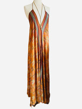 Load image into Gallery viewer, Vintage Silk Sari Dress