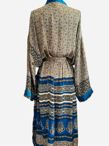 Vintage Silk Long Robe