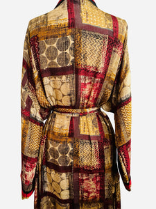 Vintage Silk Robe