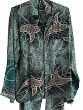 Load image into Gallery viewer, Vintage Silk Lounge Set Large